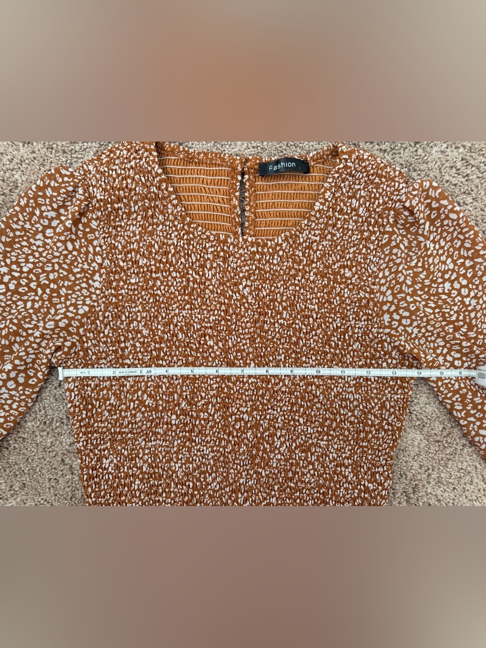 Fashion Small Rust Brown  Maxi Dress (Size S) - Picture 8 of 13